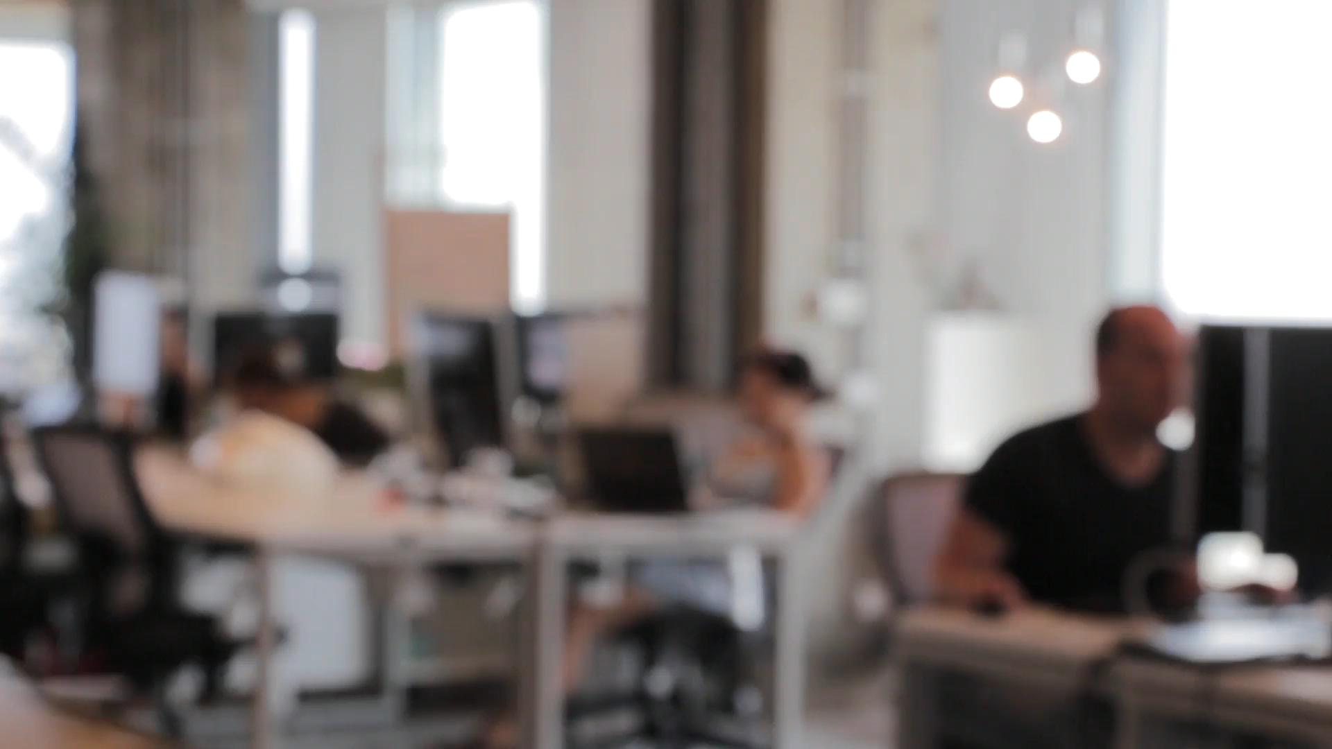 People working together in an office